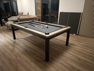Billiard Steel King – instalace