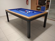 Karambol Steel – detail hrany a hrací plochy