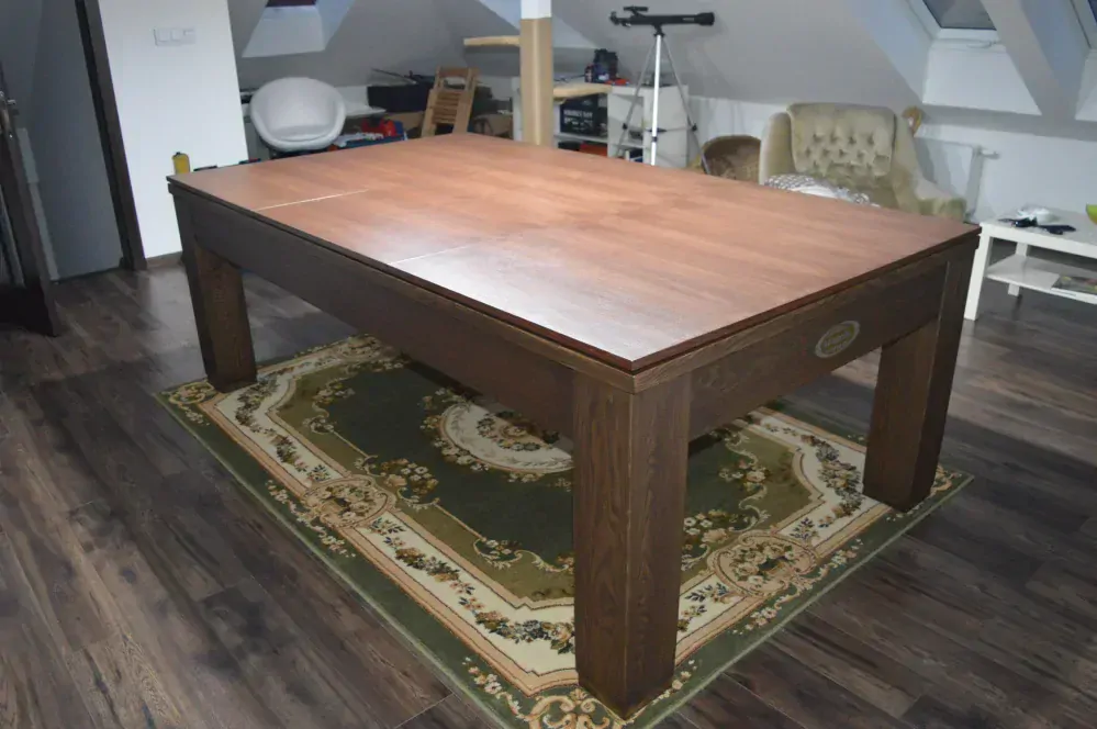 Kulečník billiard Furniture 7ft 200x100 cm - celomasivní s břidlicovou deskou